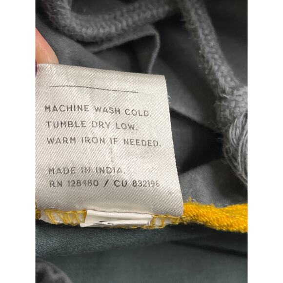 Pact organic cotton pull on elastic waistband chino pants pockets, size small - Picture 5 of 14